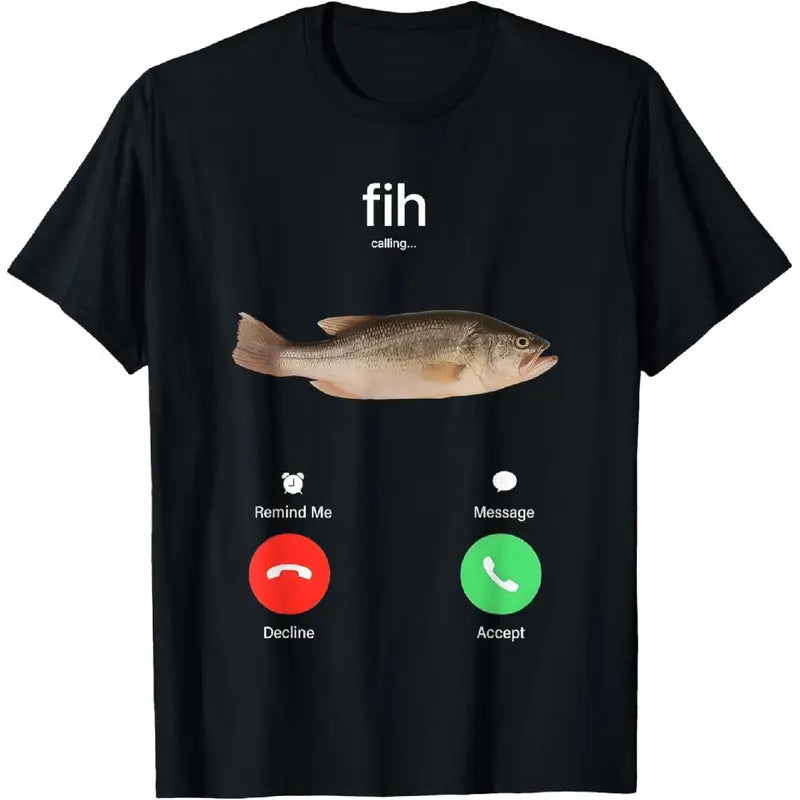 Fih Calling Meme T-Shirt
